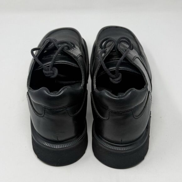 Dr. Martens AW004 Oxford Shoes Mens 10 Black Leather Chunky Vintage England main image 15